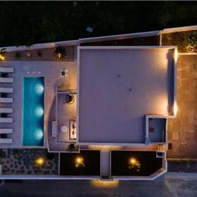 4 Bedroom Villa with pool & sea view near Dubrovnik, sleeps 8-10
